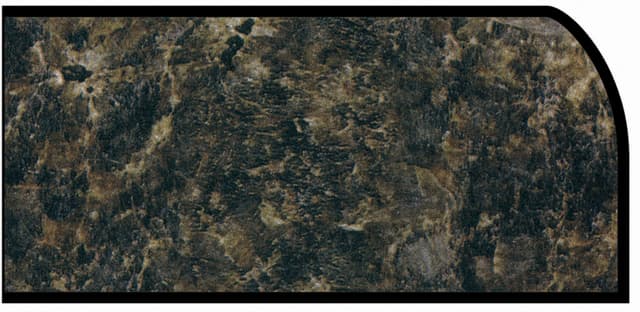 Formica Waterfall Profile High Pressure Laminate Ideal Edge Molding, Labrador Granite 3692, Etchings Finish