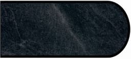 Formica IdealEdge 3690-34 Basalt Slate Scovato Finish Bullnose Edge Molding, 1-1/2" H x 144" L
