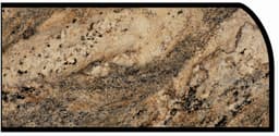 Formica IdealEdge 3547-34 Lapidus Brown Scovato Finish Waterfall Edge Molding, 1-1/2" H x 144" L
