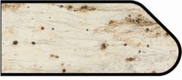 Formica IdealEdge 3546-46 River Gold Etchings Finish Ogee Edge Molding, 1-1/2" H x 144" L
