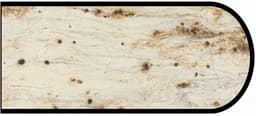 Formica IdealEdge 3546-ML River Gold Monolith Finish Bullnose Edge Molding, 1-1/2" H x 144" L