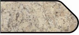 Formica IdealEdge 3496-46 Belmonte Granite Etchings Finish Ogee Edge Molding, 1-1/2" H x 144" L