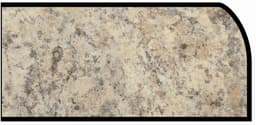 Formica IdealEdge 3496-46 Belmonte Granite Etchings Finish Waterfall Edge Molding, 1-1/2" H x 144" L