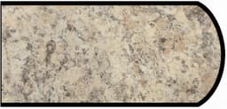 Formica IdealEdge 3496-46 Belmonte Granite Etchings Finish Double Radius Edge Molding, 1-1/2" H x 144" L