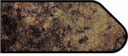 Formica IdealEdge 3470-RD Red Montana Radiance Finish Ogee Edge Molding, 1-1/4" H x 144" L