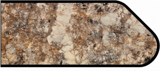 Formica Ogee Profile High Pressure Laminate Ideal Edge Molding, Antique Mascarello 3466, Satin Touch Finish