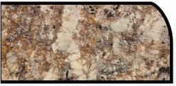 Formica IdealEdge 3466-11 Antique Mascarello Satin Touch Finish Waterfall Edge Molding, 1-1/2" H x 144" L