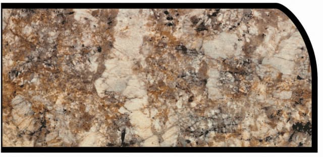 Formica Waterfall Profile High Pressure Laminate Ideal Edge Molding, Antique Mascarello 3466, Satin Touch Finish