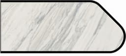 Formica IdealEdge 3701-11 Manhattan Marble Satin Touch Finish Ogee Edge Molding, 1-1/2" H x 144" L