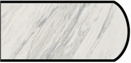 Formica IdealEdge 3701-11 Manhattan Marble Satin Touch Finish Double Radius Edge Molding, 1-1/2" H x 144" L