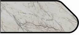 Formica IdealEdge 9536-34 Quartzite Bianco Scovato Finish Ogee Edge Molding, 1-1/2" H x 144" L