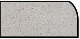 Formica IdealEdge 9532-43 Smoked Sea Salt Artisan Finish Waterfall Edge Molding, 1-1/2" H x 144" L