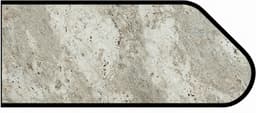Formica IdealEdge 9284-43 Classic Crystal Granite Artisan Finish Ogee Edge Molding, 1-1/2" H x 144" L
