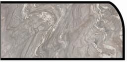 Formica IdealEdge 7404-11 Neapolitan Stone Satin Touch Finish Waterfall Edge Molding, 1-1/2" H x 144" L