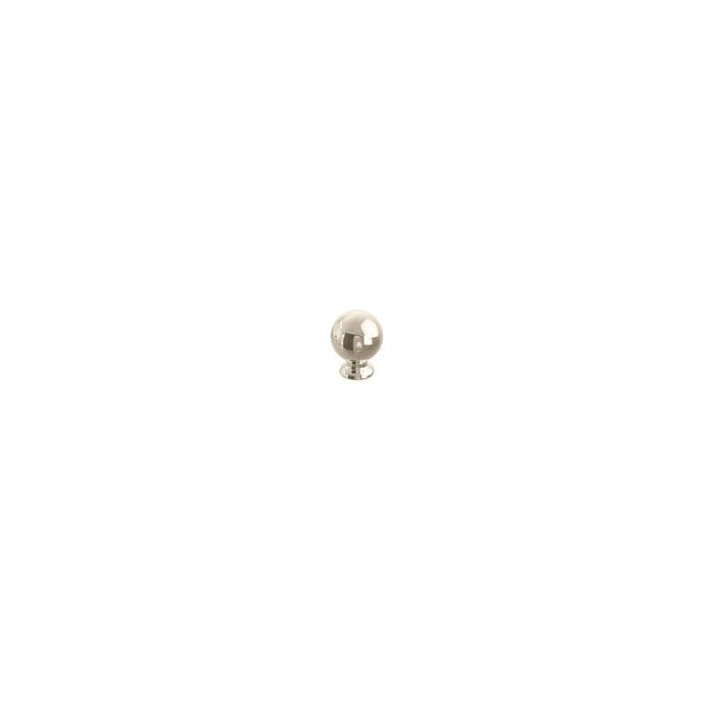 Schaub Avenue Round Cabinet Knob, 1", Polished Nickel - 211121-PN