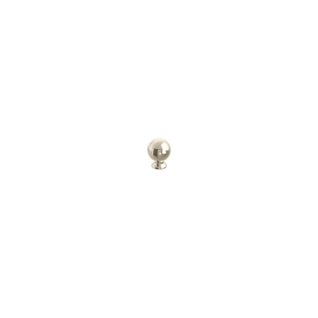 Schaub Avenue Round Cabinet Knob, 1", Polished Nickel - 211121-PN