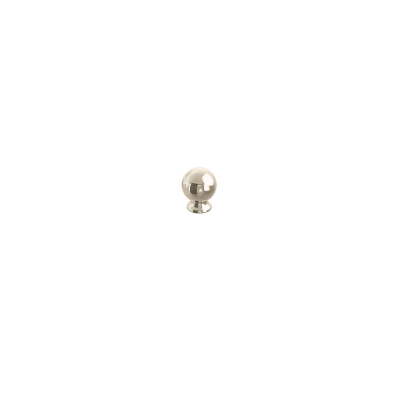 Schaub Avenue Round Cabinet Knob, 1-1/4", Polished Nickel - 211122-PN
