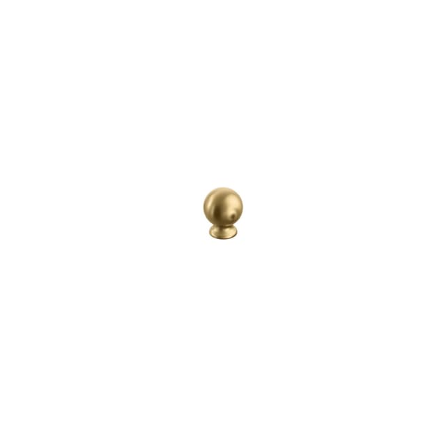 Schaub Avenue Round Cabinet Knob, 1-1/4", Satin Brass - 211122-US4