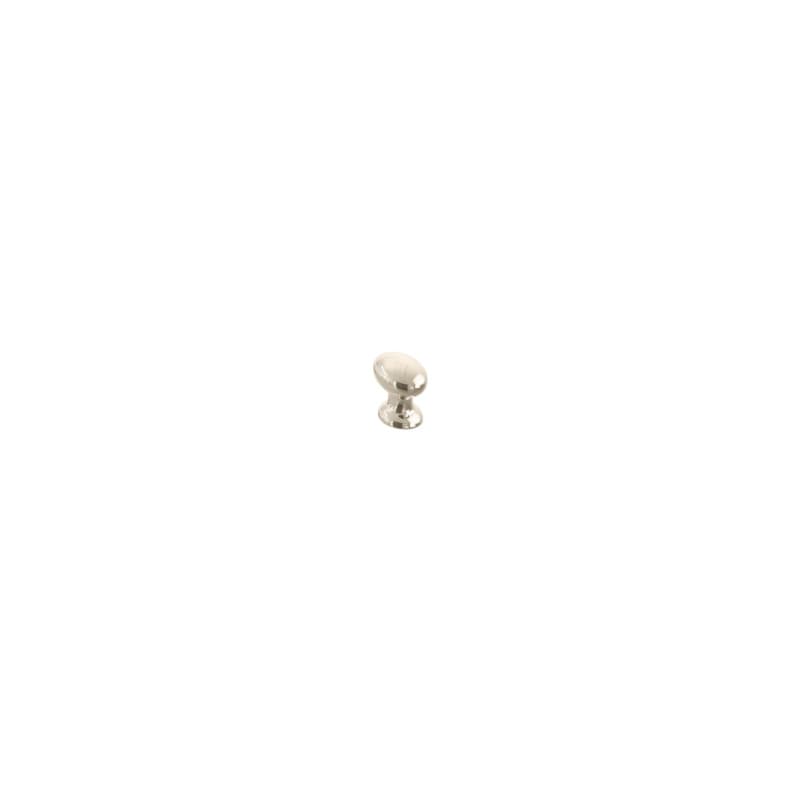 Schaub Avenue Oval Cabinet Knob, 1-1/4", Polished Nickel - 211123-PN
