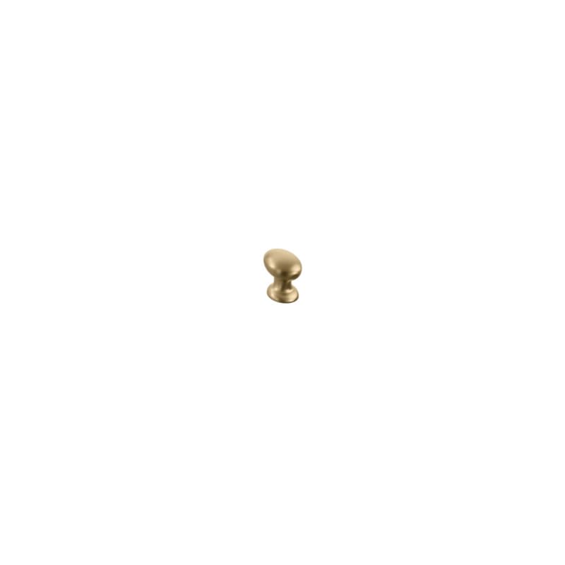 Schaub Avenue Oval Cabinet Knob, 1-1/4", Satin Brass - 211123-US4