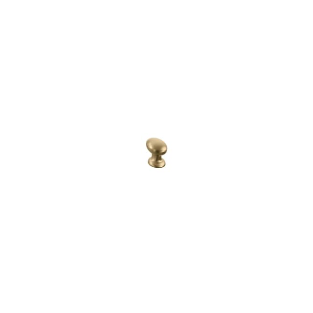 Schaub Avenue Oval Cabinet Knob, 1-1/4", Satin Brass - 211123-US4