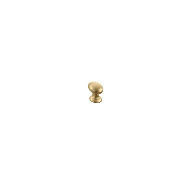 Schaub Avenue Oval Cabinet Knob, 1-3/8", Satin Brass - 211124-US4