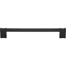 Top Knobs Brockwell Appliance Pull 18" (457 mm) Center to Center Flat Black, TK3389BLK
