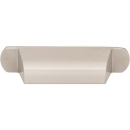 Top Knobs Cressing cup pull brushed satin nickel