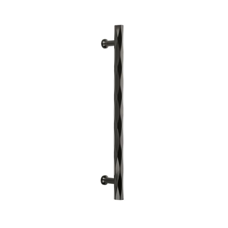 Emtek Art Deco Tribeca Appliance Pull, Glass Shower Door Back to Back, 18", Oil Rubbed Bronze - GBTB87006US10B