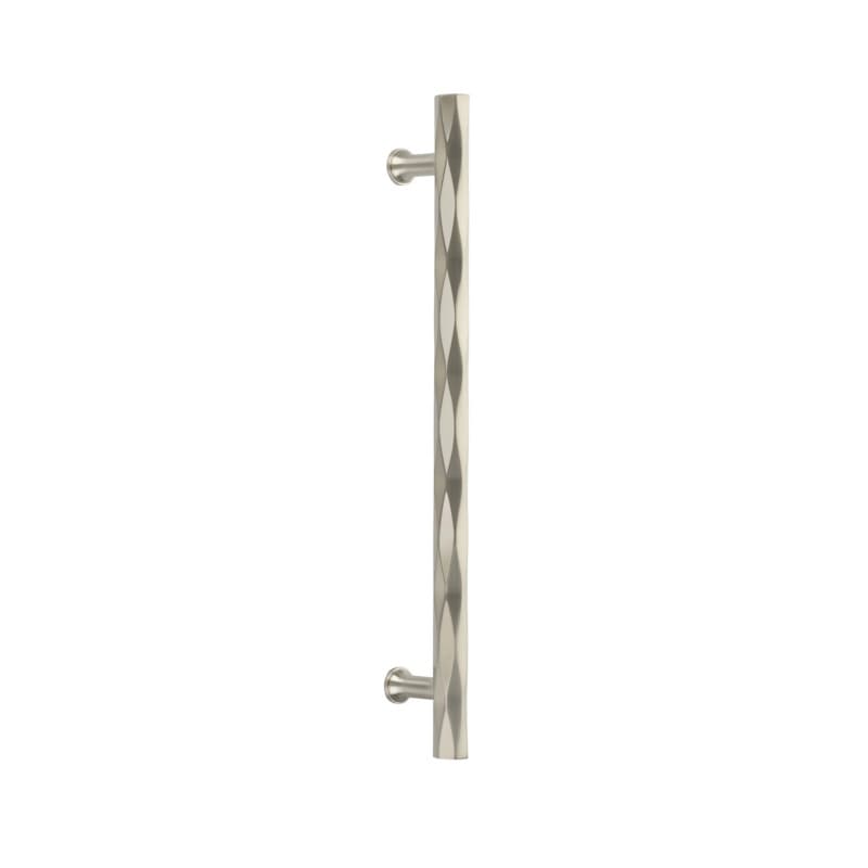 Emtek Art Deco Tribeca Appliance Pull, Glass Shower Door Back to Back, 18", Satin Nickel - GBTB87006US15