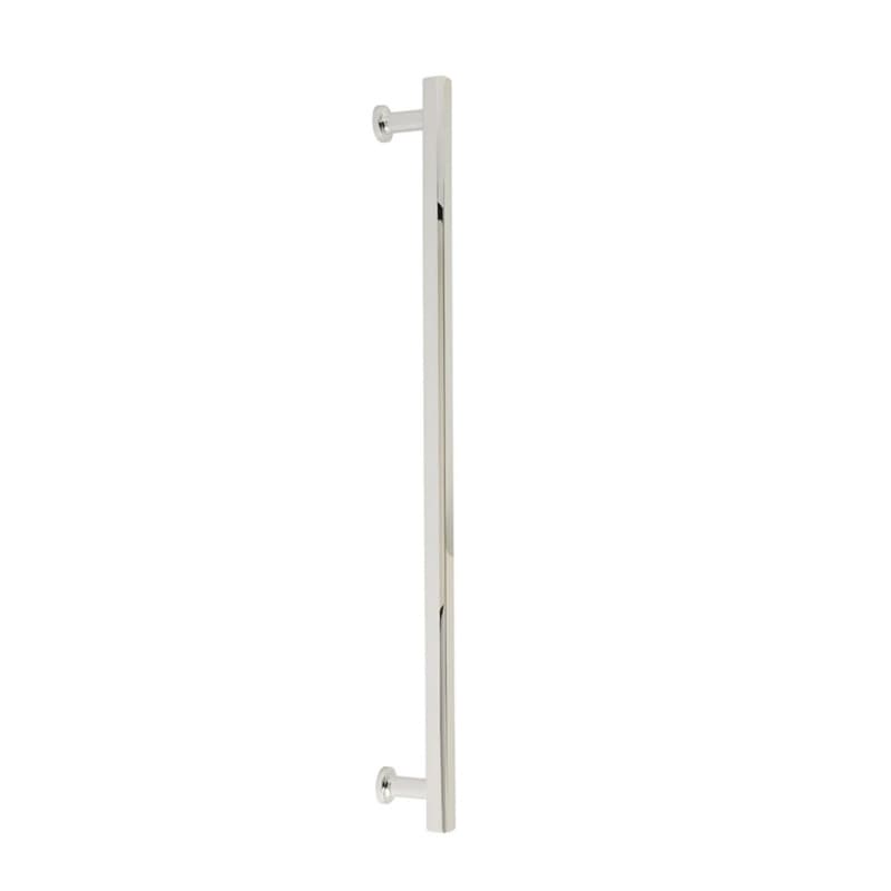 Emtek Urban Modern Freestone Appliance Pull, Glass Shower Door Back to Back, 18", Polished Nickel - GBTB87002US14