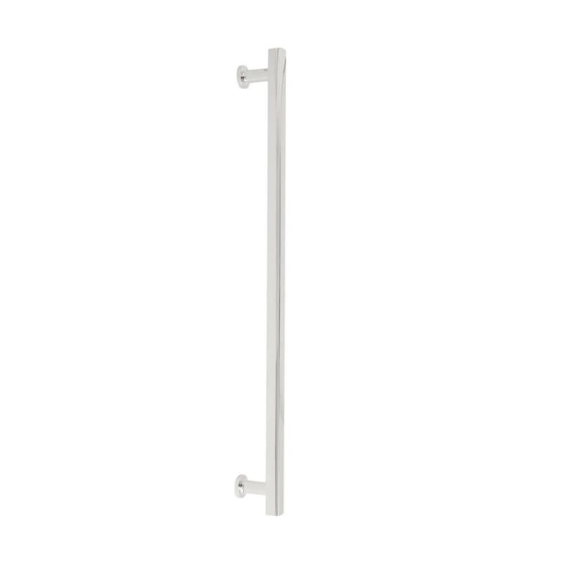 Emtek Urban Modern Freestone Appliance Pull, Glass Shower Door Back to Back, 18", Polished Chrome - GBTB87002US26