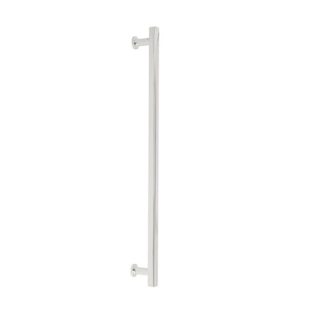 Emtek Urban Modern Freestone Appliance Pull, Glass Shower Door Back to Back, 18", Polished Chrome - GBTB87002US26