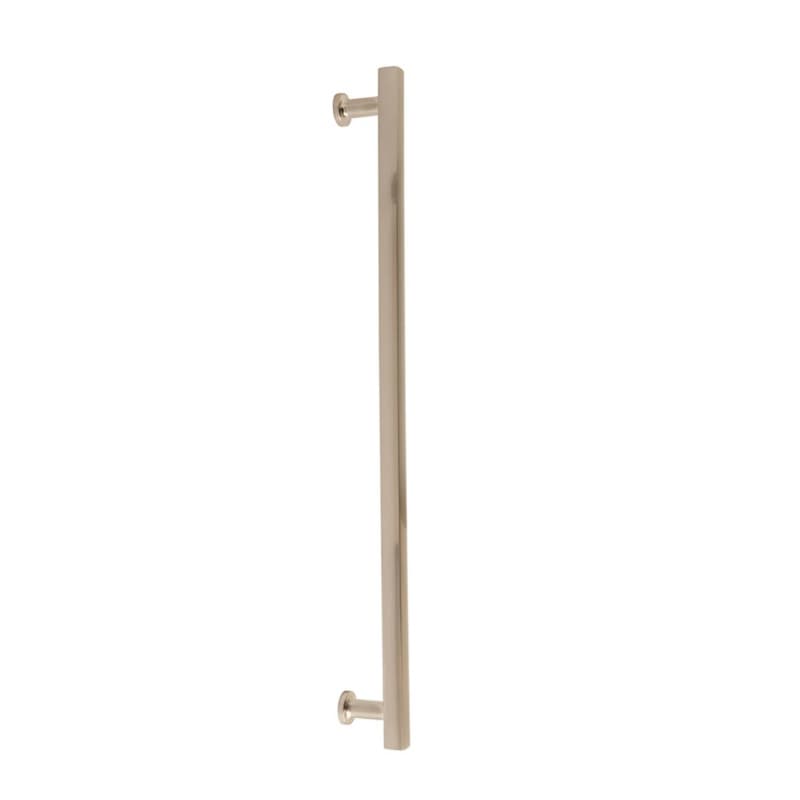 Emtek Urban Modern Freestone Appliance Pull, Glass Shower Door Back to Back, 12", Satin Nickel - GBTB87001US15