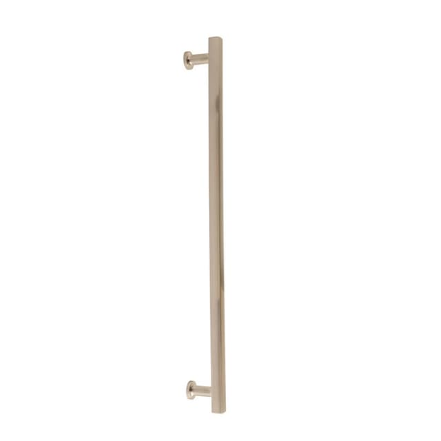 Emtek Urban Modern Freestone Appliance Pull, Glass Shower Door Back to Back, 12", Satin Nickel - GBTB87001US15