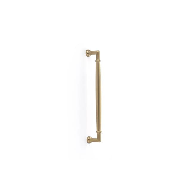 Emtek Transitional Heritage Westwood Appliance Pull, Glass Shower Door Back to Back, 12", Satin Brass - GBTB86912US4