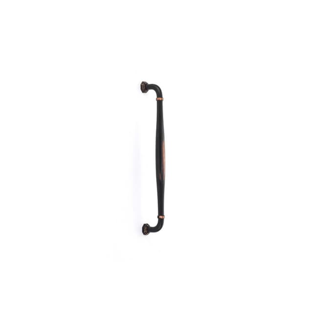Emtek Transitional Heritage Blythe Appliance Pull, Glass Shower Door Back to Back, 18", Oil Rubbed Bronze - GBTB86911US10B