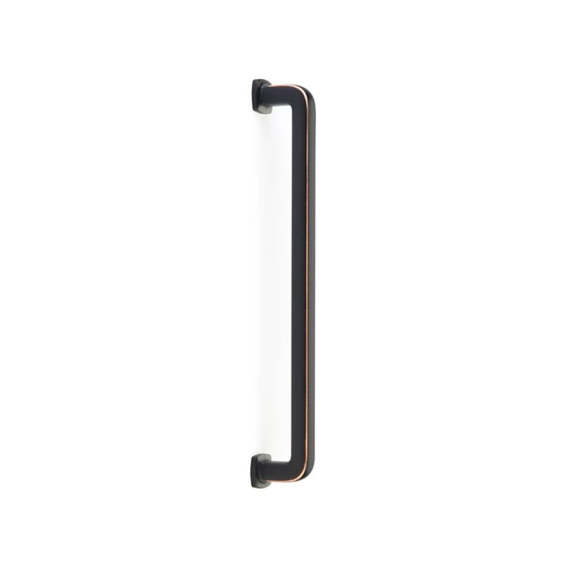 Emtek Timeless Classics Westridge Appliance Pull, Glass Shower Door Back to Back, 18", Oil Rubbed Bronze - GBTB86641US10B