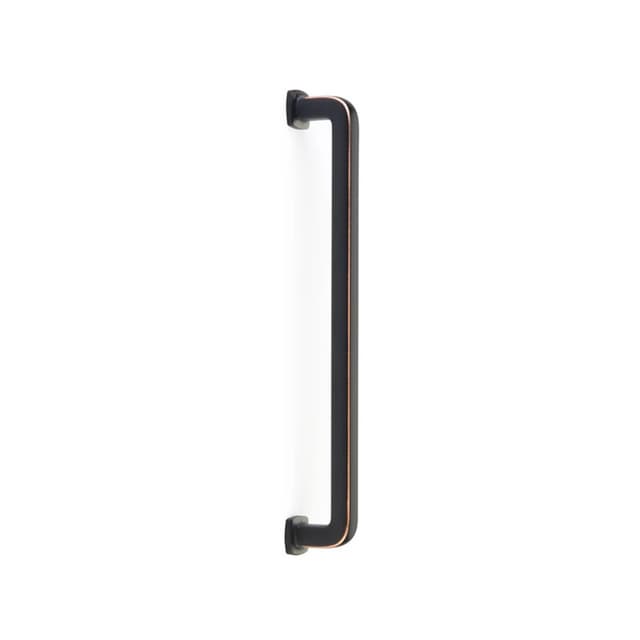 Emtek Timeless Classics Westridge Appliance Pull, Glass Shower Door Back to Back, 12", Oil Rubbed Bronze - GBTB86640US10B