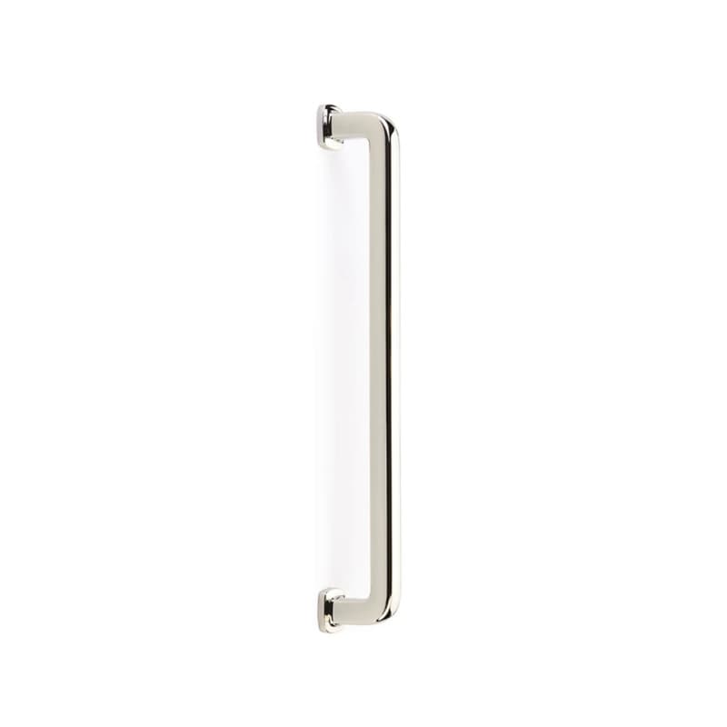 Emtek Timeless Classics Westridge Appliance Pull, Glass Shower Door Back to Back, 12", Polished Nickel - GBTB86640US14