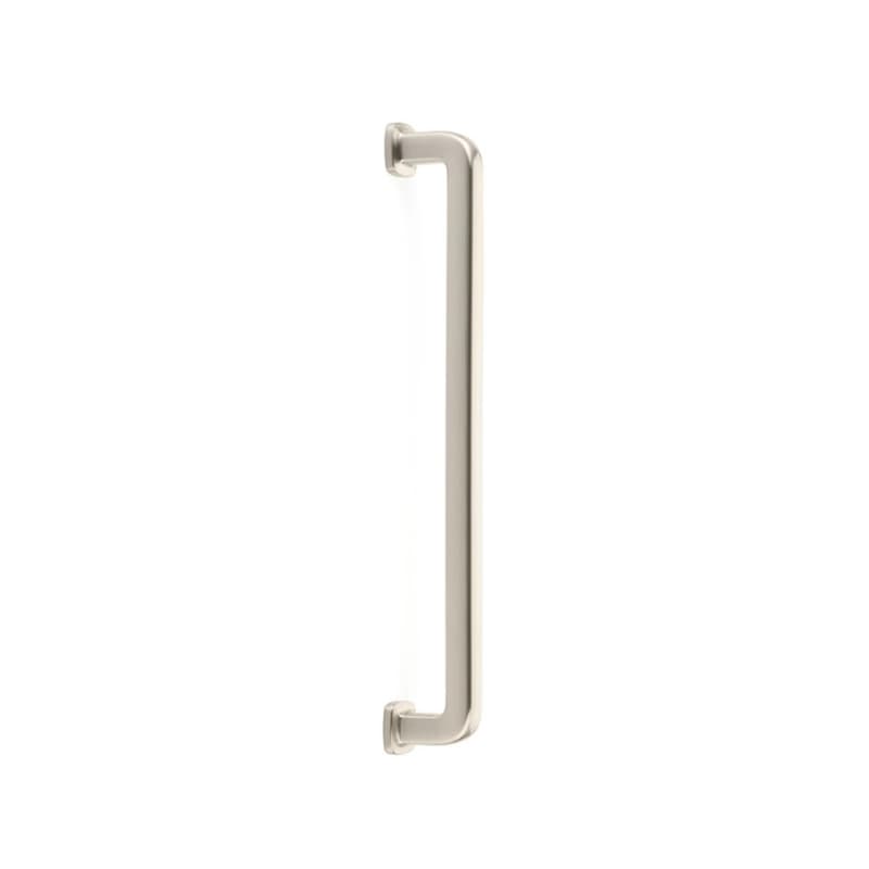 Emtek Timeless Classics Westridge Appliance Pull, Glass Shower Door Back to Back, 12", Satin Nickel - GBTB86640US15