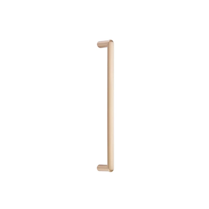 Emtek Habitat Appliance Pull, Glass Shower Door Back to Back, 18", Satin Brass - GBTB86629US4