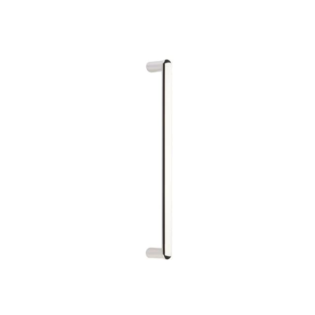 Emtek Habitat Appliance Pull, Glass Shower Door Back to Back, 12", Polished Nickel - GBTB86628US14