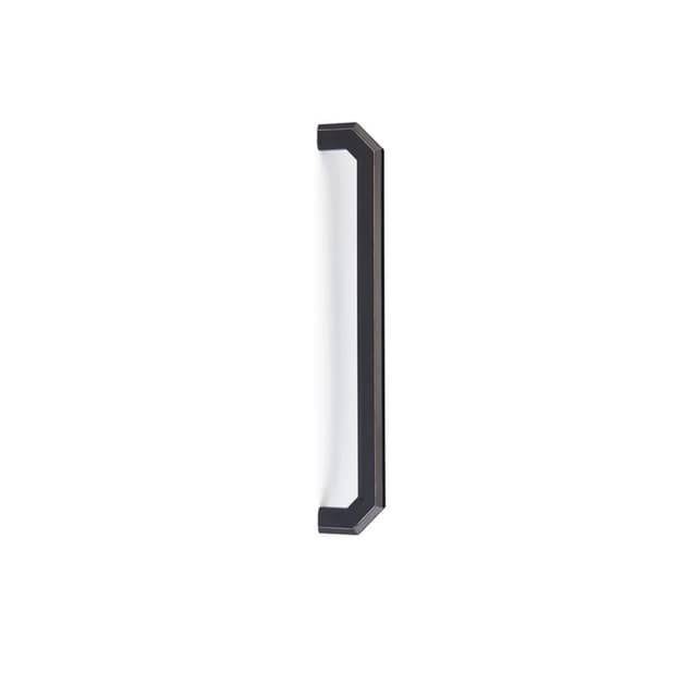 Emtek Hollywood Regency Riviera Appliance Pull, Glass Shower Door Back to Back, 12", Oil Rubbed Bronze - GBTB86621US10B