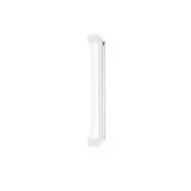 Emtek Hollywood Regency Riviera Appliance Pull, Glass Shower Door Back to Back, 12", Polished Chrome - GBTB86621US26