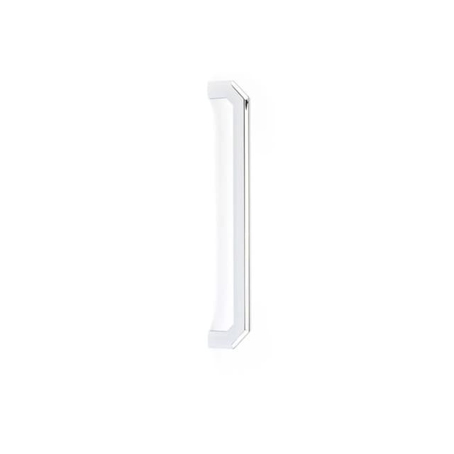 Emtek Hollywood Regency Riviera Appliance Pull, Glass Shower Door Back to Back, 12", Polished Chrome - GBTB86621US26