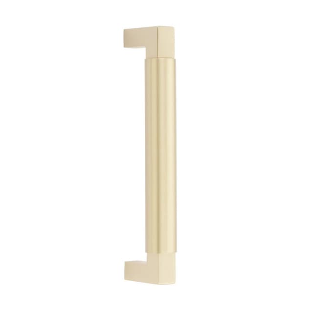 Emtek Hercules Smooth Door Pull, Glass Shower Door Back to Back, 8", Satin Brass - GBTB86480US4