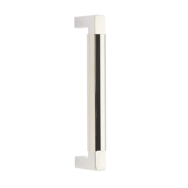 Emtek Hercules Smooth Door Pull, Glass Shower Door Back to Back, 8", Polished Nickel - GBTB86480US14
