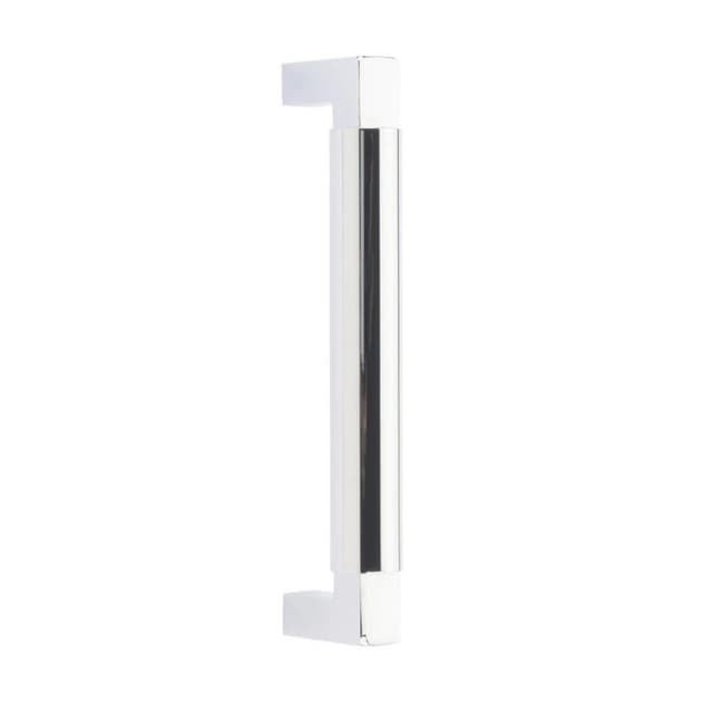 Emtek Hercules Smooth Door Pull, Glass Shower Door Back to Back, 8", Polished Chrome - GBTB86480US26
