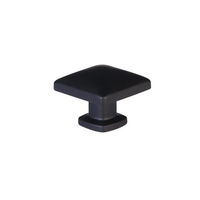 Emtek Lawson knob 1-1/4" Square Flat Black